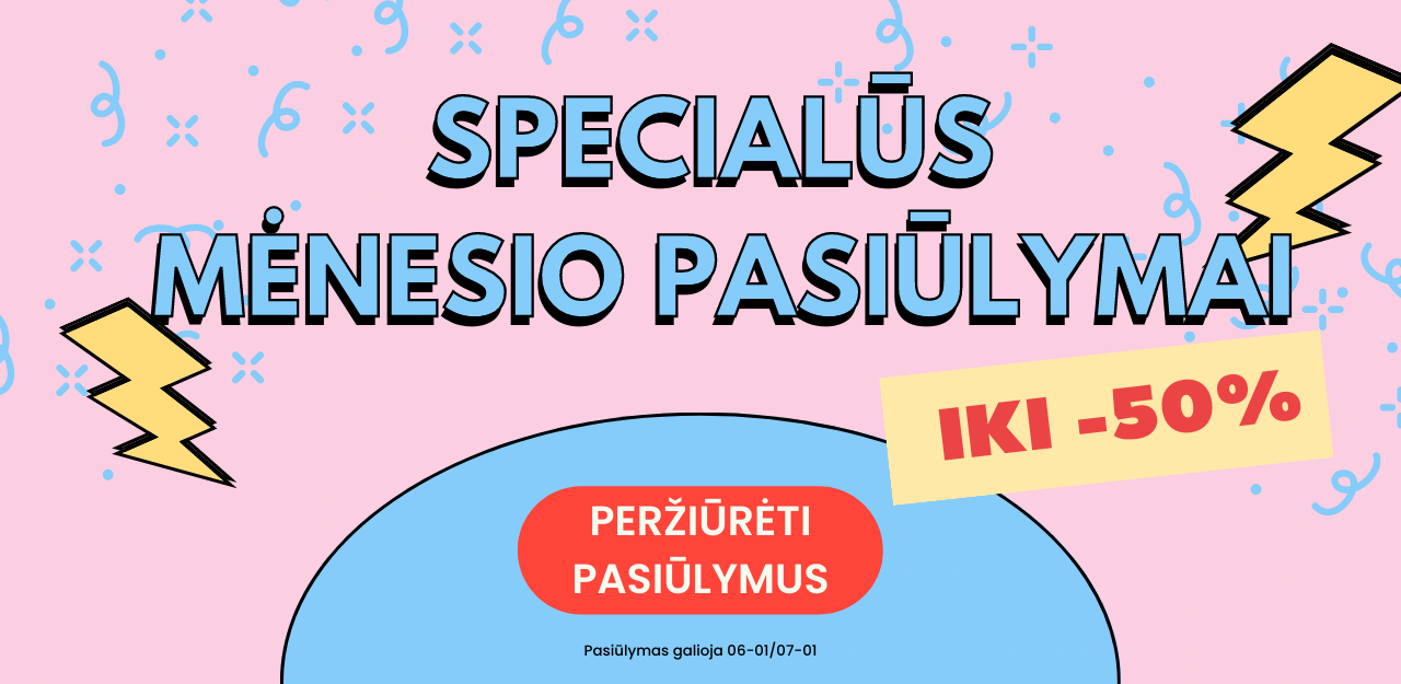 Mėnesio akcijos